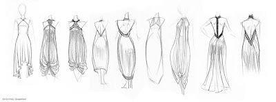 Inspired Fashion Sketches