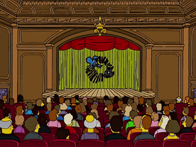 The Simpsons Itchy and Scratchy The Musical stage