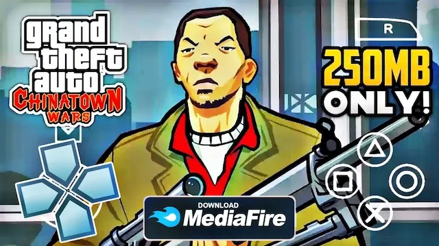 Download GTA Chinatown Wars PPSSPP Android Highly Compressed 250MB