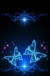 Glowing 3D Butterfly HD Wallpaper For Mobile