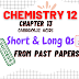 12th chemistry book chapter 13 important short & long questions