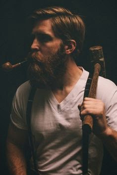 Lumbersexual Men Photos Pipe