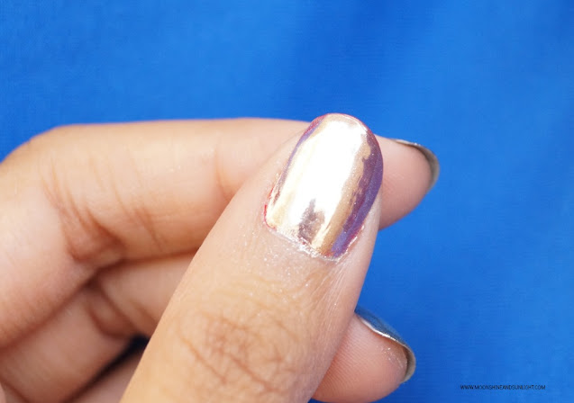 DIY Chrome nails , without gel