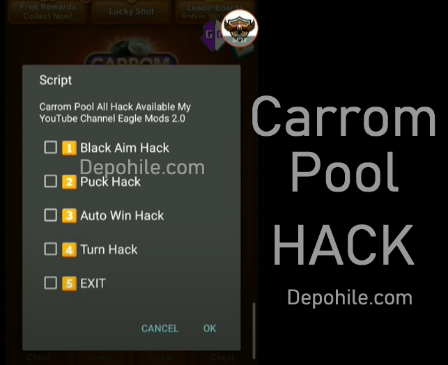 Carrom Pool v6.0.8 Aim, Kazanma Mod Menu Hilesi İndir 2022