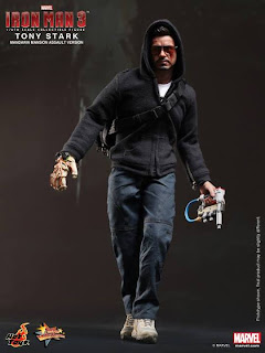 Hot Toys 1/6 Scale Iron Man 3 12" Tony Stark Figure