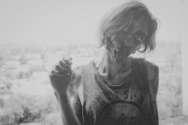 Walker from "The Walking Dead".