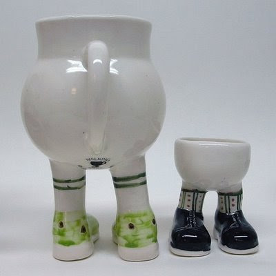 Legged Teapots and Cups