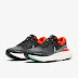 Sepatu Lari Nike ZoomX Invincible Run Flyknit Black Green Glow Chile Red CT2228002