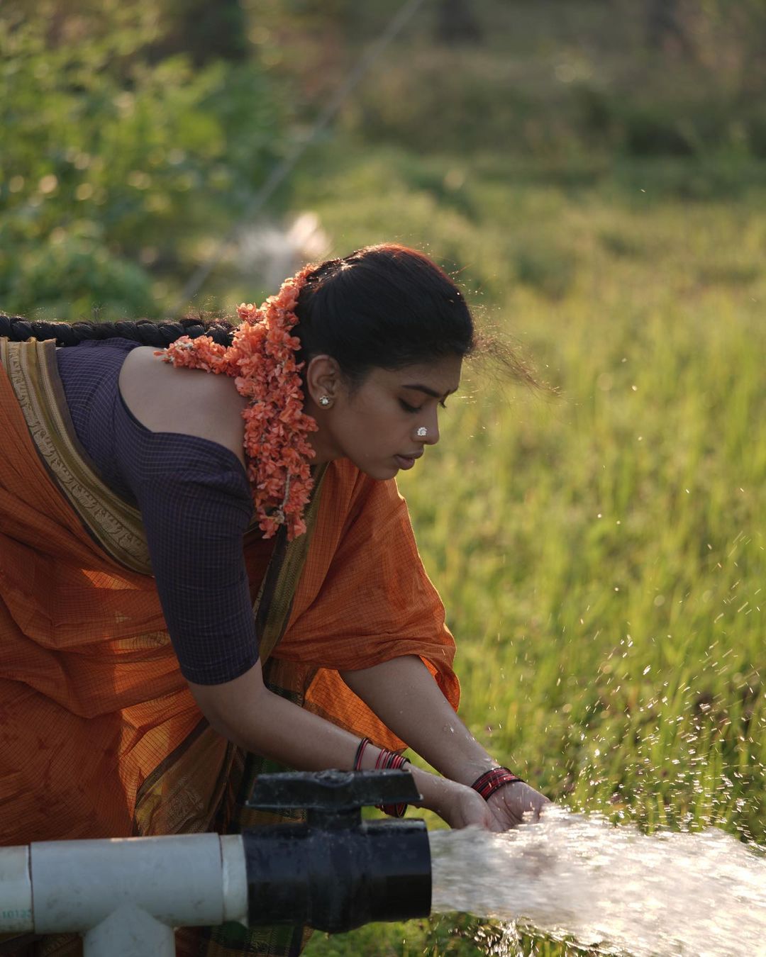 Dushara Vijayan Photoshoot in Saree