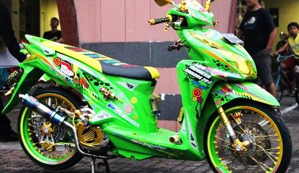 Kumpulan Modifikasi Motor Honda Vario Terbaru 2014  Motorcycle Review 