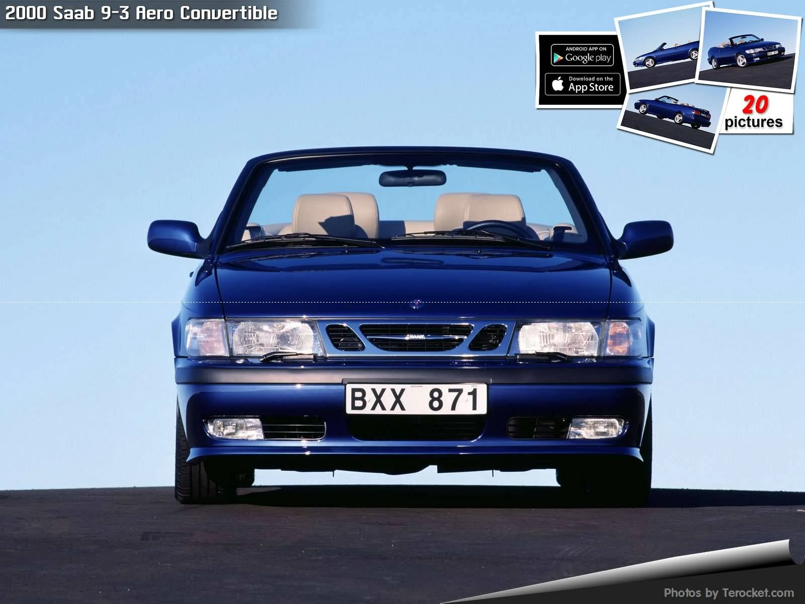 Hình ảnh xe ô tô Saab 9-3 Aero Convertible 2000 & nội ngoại thất