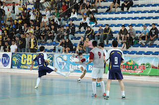 Ginásio Pedrão recebeu os jogos de futsal com grande público presente