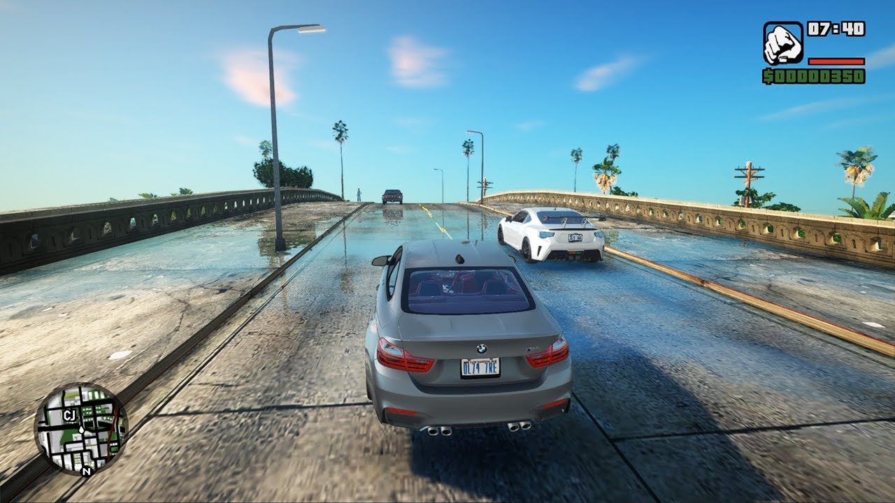 تحميل لعبة Gta Sa محولة بمود Gta V بجرافيك 4k 2020