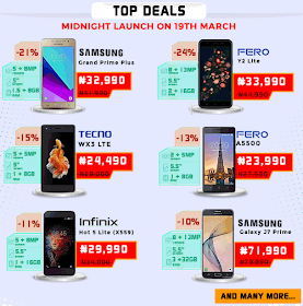 Jumia Mobile Week top deals on smartphones