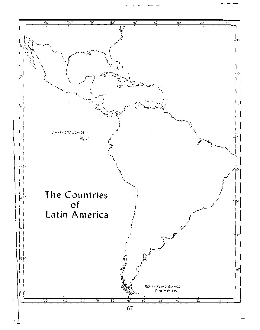 Let`s hope you found a blank map of Latin America that is useful for ...