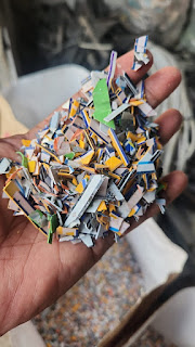 Mix Color PVC Credit Card Regrind