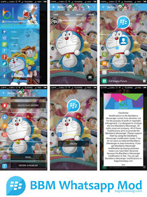 BBM Whatsapp Doraemon Apk Terbaru V2.11.0.16 Clone