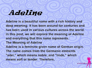 meaning of the name "Adeline"
