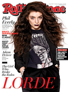 Magazine Cover : Lorde Magazine Photoshoot Pics on Matthias Vriens-McGrath Rolling Stone Magazine January 2014 I