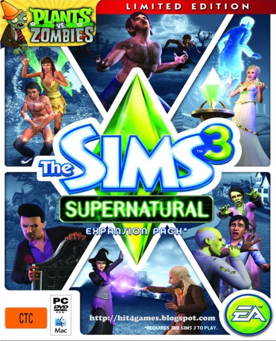 Free Download The Sims 3 Supernatural - PC GAMES