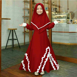 Gamis Anak Perempuan Simple