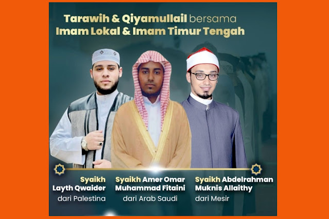 Masjid Oman Lampriet Mengundang Tiga Imam dari Timur Tengah dalam Menyambut Bulan Ramadhan Tahun Ini