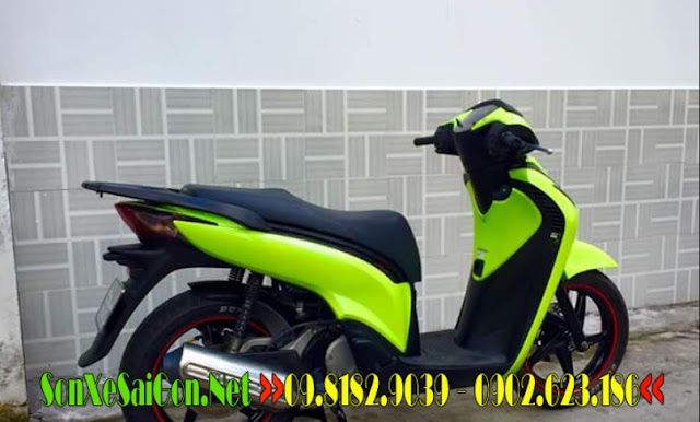 Honda Sh 150i màu vàng chanh cực đẹp