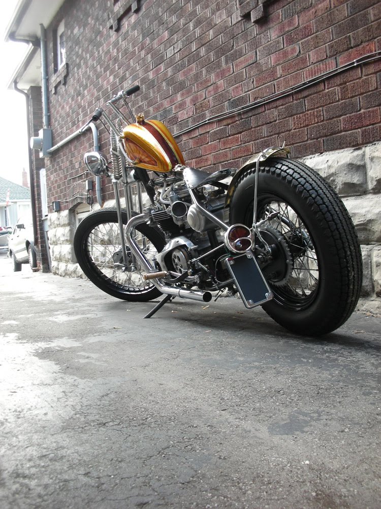 Lowbrow Customs Blog-O-Rama: Husted Vintage Cycles Triumph ...