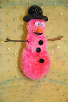 Gumdrop Snowman Ornament