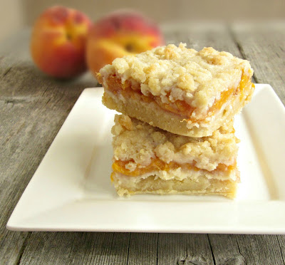 Peach Crumb Bars