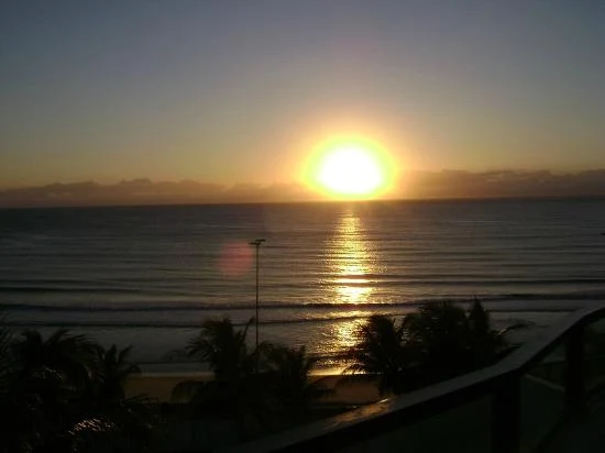 Amanhecer na praia de Ponta Negra - Natal -RN