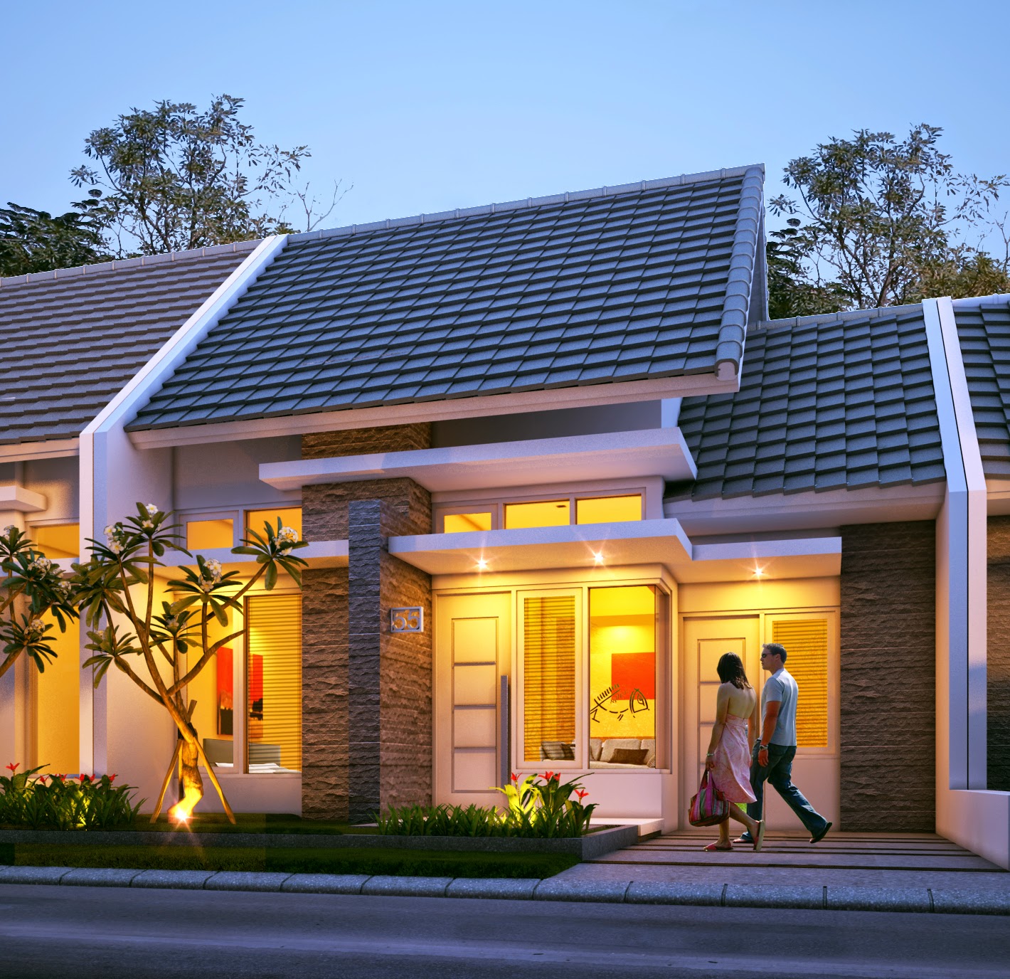 Video Desain Rumah Minimalis Type 45 Desain Properti Indonesia