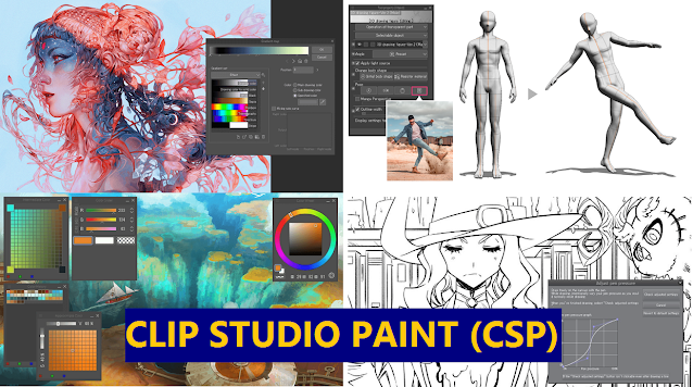 Aplikasi Gambar Clip Studio Paint