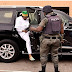 Between E-money And His Security At Lagos Airport Today (photos)