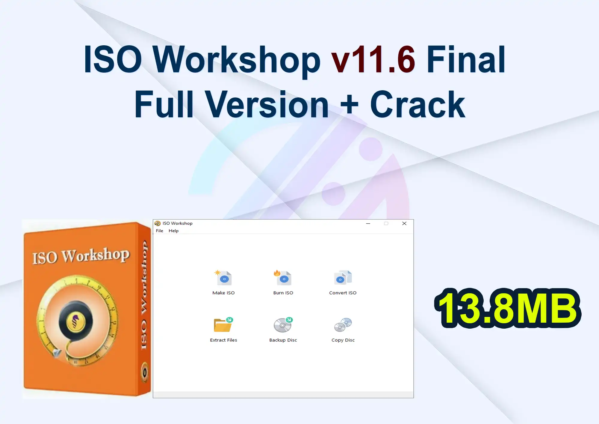 ISO Workshop v11.6 Final Full Version + Crack