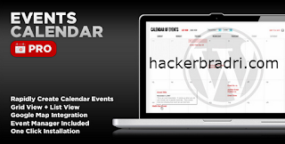 Events Calendar PRO Wordpress Premium Plugins Free Download hackerbradri.com