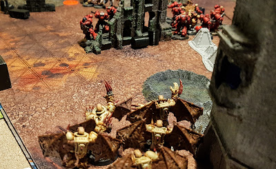 Warhammer 40k - 9th Edition - Blood Angels vs Creations of Bile - 100pts - Eternal War - Incursion - Centre Ground Mission