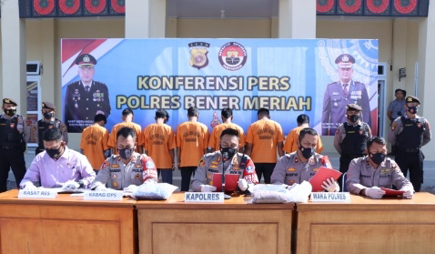 Polres Bener Meriah Menangkap 8 Orang Diduga Pelaku Jarimah Pemerkosaan Pelecahan Seksual dan Ikhtilat Terhadap Anak