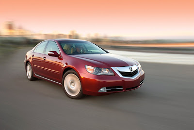 2010 Acura RL Front Angle View