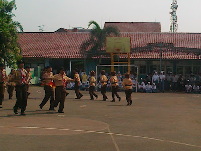 Demo - Ekskul Pramuka Tahun 2012-2013 - Pramuka MAN 6 Jakarta Timur