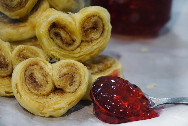 Palmier dari Puff Pastry Instan 