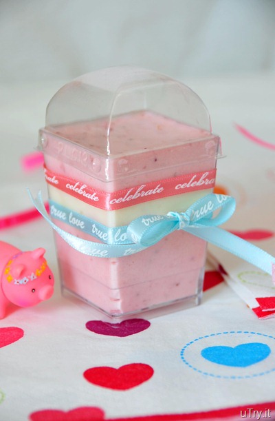 Meyer Lemon and Strawberry Mousse Verrines