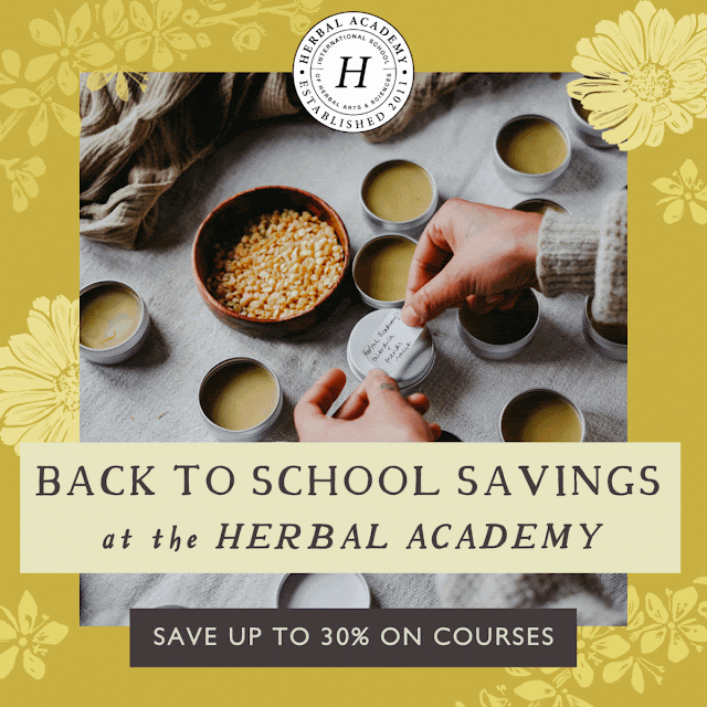 Save up to 30% On The Herbal Academy’s annual Back to School Sale
