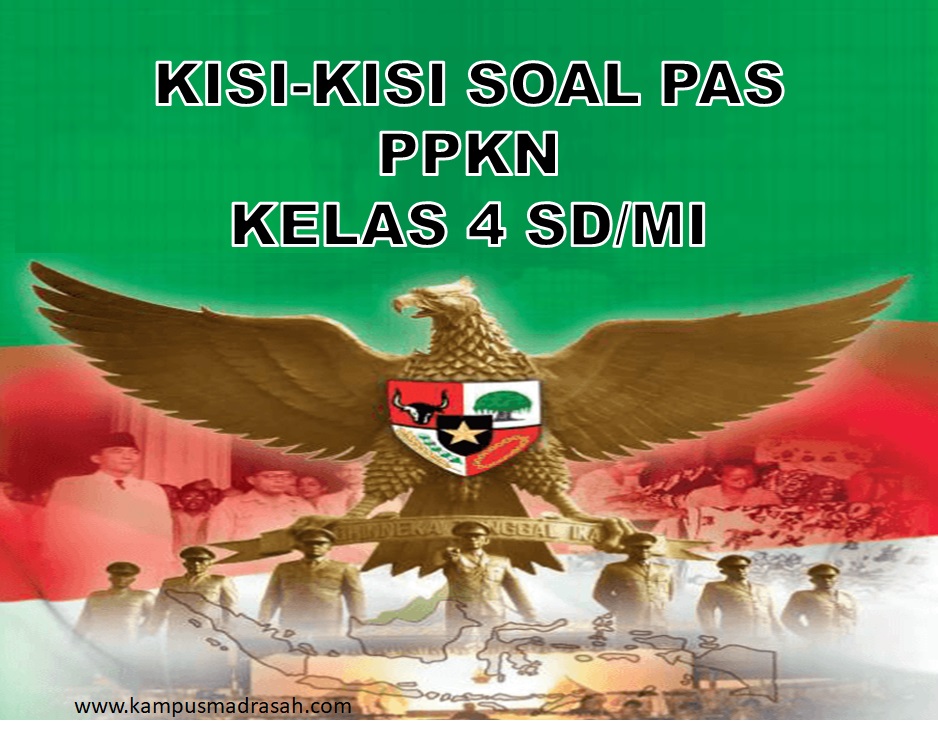 Kisi-kisi PAS PPKn Kls 4 SD