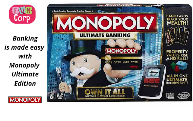 Banking is made easy with Monopoly Ultimate Edition