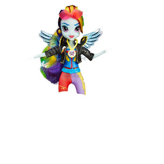 MLP Equestria Girls Friendship Games Rainbow Dash Sporty Style Deluxe Doll