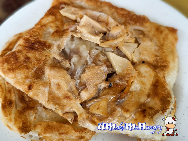 Cheese Mushroom Prata