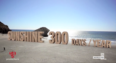 Spain has Sunshine 300 days a year - 