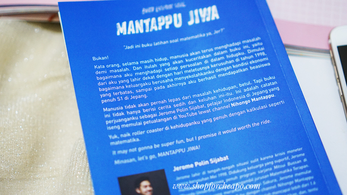 Review Buku Mantappu Jiwa Jerome Polin (Nangis Bombay Bacanya) - Shop