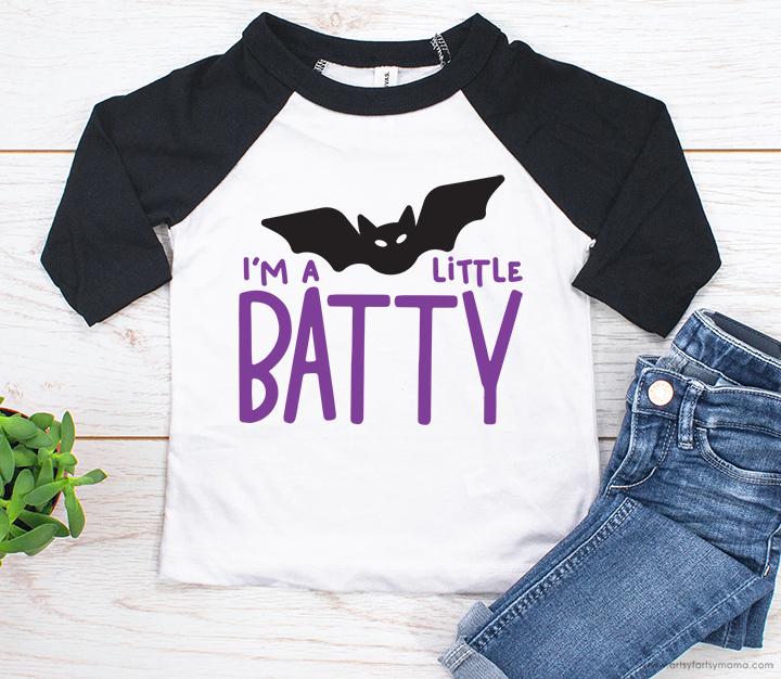 Free "I'm a Little Batty" SVG Cut File